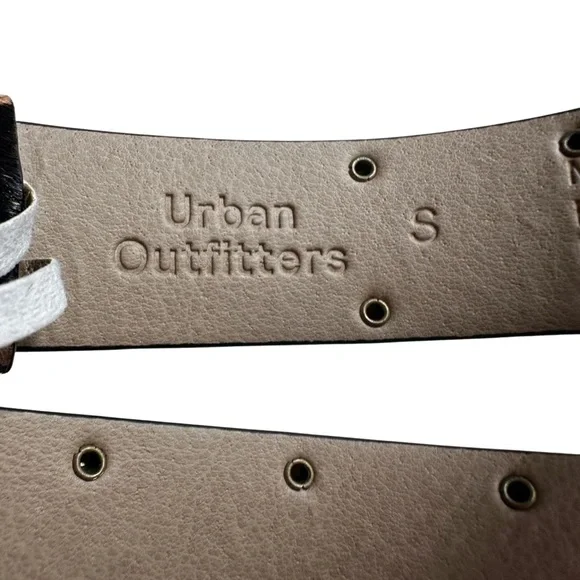 NWOT: Urban Outfitters Leopard Print Belt - Black and Tan - Picture 5 of 15